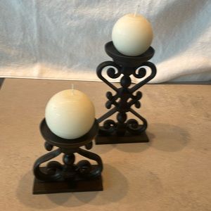 Pottery Barn candle holders